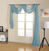 Celine Sheer Window Curtain Scarf 54 x 216 in.